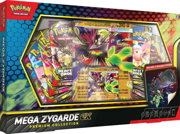 The Pokemon Mega Zygrade EX Premium Collection