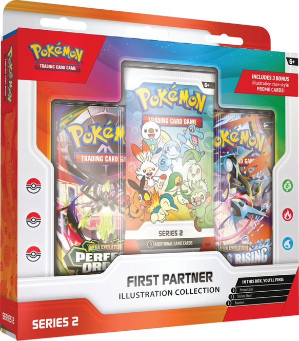 Pokemon TCG First Partner Illustration Rare Series 2