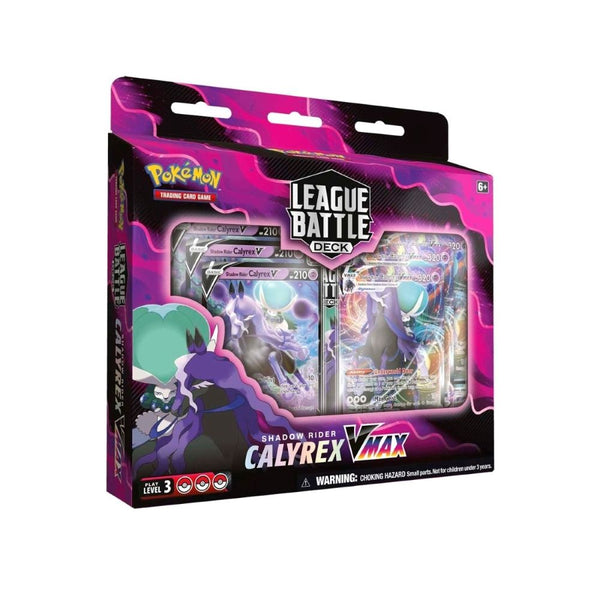 The Pokemon TCG: Shadow Rider Calyrex VMax League Battle Deck