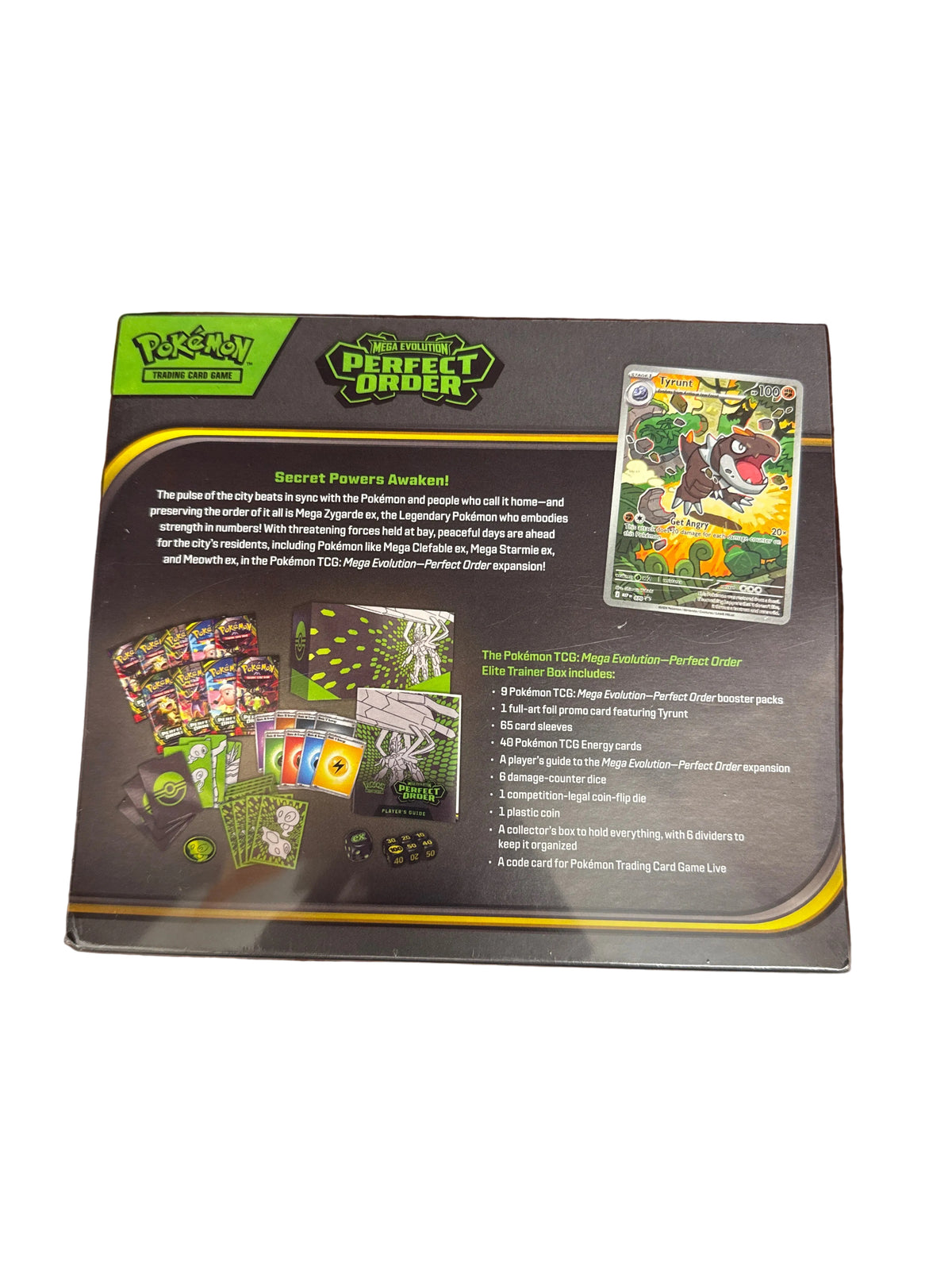 Pokemon Mega Evolution Perfect Order Elite Trainer Box