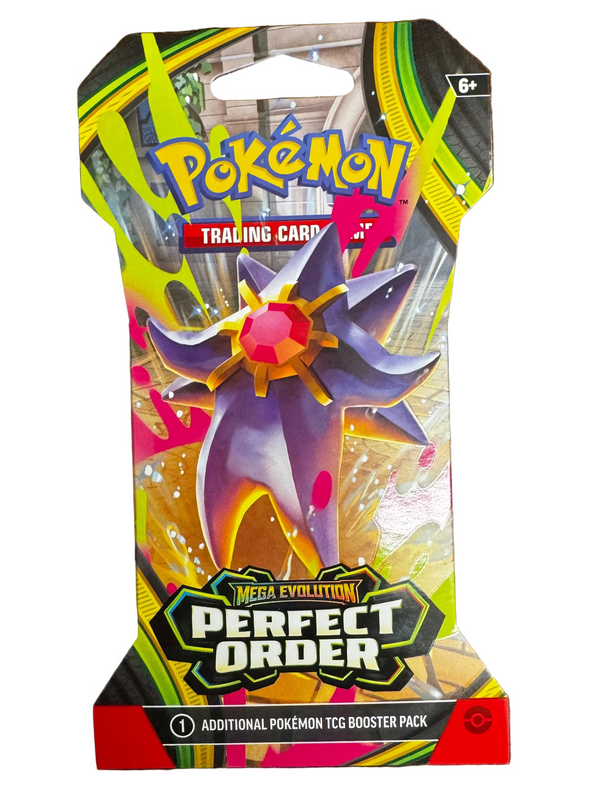 Pokemon Mega Evolution Sleeve Booster Pack