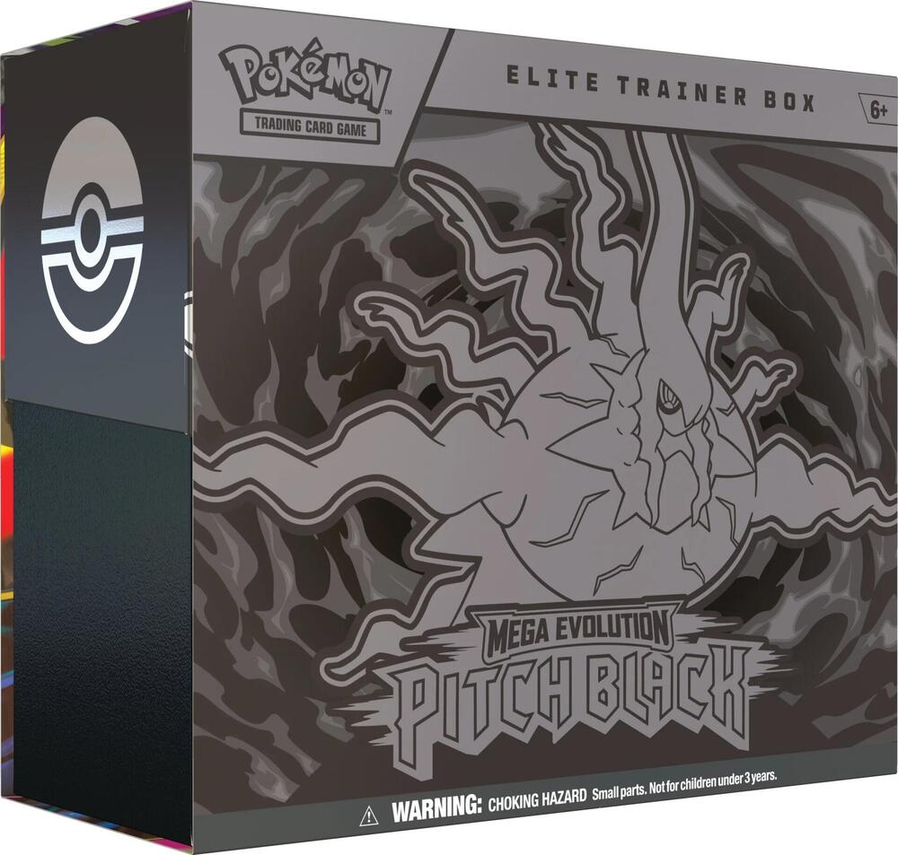 The Pokemon TCG: Mega Evolution Pitch Black ETB