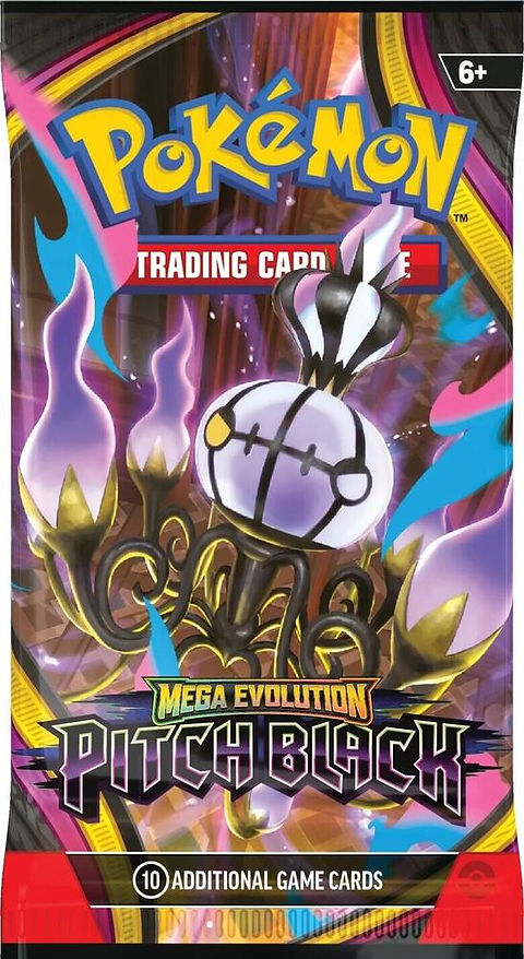Pokemon TCG Mega Evolution Pitch Black Booster Pack