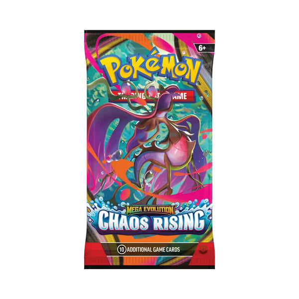 Pokemon TCG Mega Evolution Chaos Rising Booster Pack