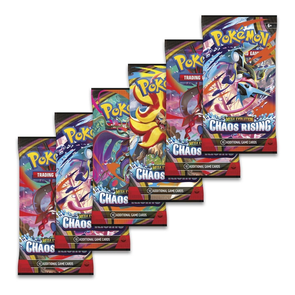 Pokemon TCG Mega Evolution Chaos Rising Booster Pack